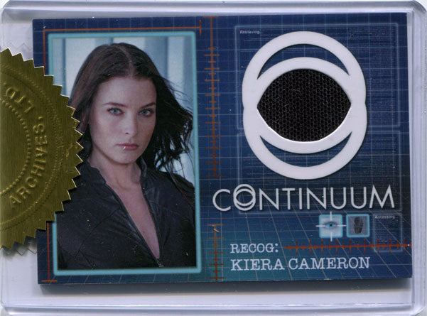 Continuum Season 3 Case Incentive Relic Card MC2 Racel Nichols as Kiera #006/100