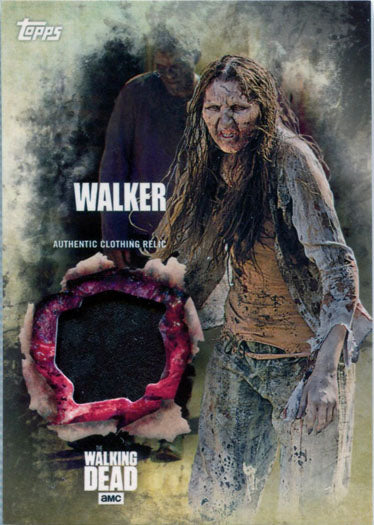 Walking Dead Season 5 Costume Relic Card Walker Horde 3 Clothing Relic V2