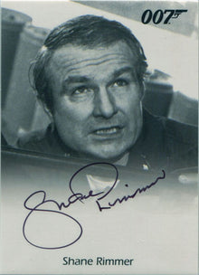 James Bond Archives 2017 Final Autograph Card Shane Rimmer as Captain Carter