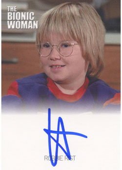 Complete Bionic Collection Autograph Card Robbie Rist as Andrew