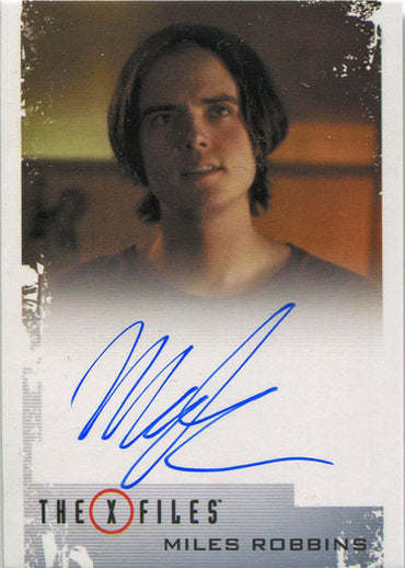 X-Files Season 10 & 11 Autograph Card Miles Robbins as William