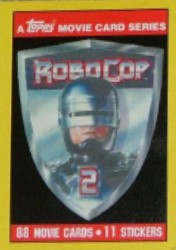 Robocop 2 Movie Topps 1990 Complete 88 Card 11 Sticker Set