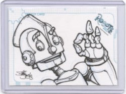 Robots The Movie SK.7 Jeff Zugale Sketch Card #246