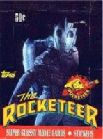 Topps 1991 Rocketeer Movie Unopened Trading Card Box