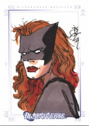 DC Legacy Tone Rodriguez Batgirl Sketch Card