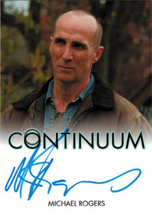 Continuum Seasons 1 and 2 Autograph Card Michael Rogers as Roland Randol