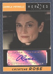 Heroes Volume 2 Cristine Rose Autograph Card
