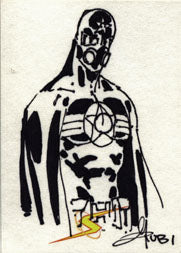 Project Superpowers Sketch Card by Mel Rubi #72