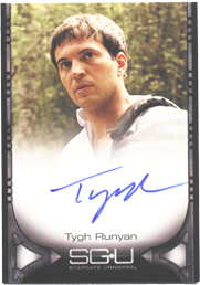 Stargate Universe Season 1 Autograph Card Signed by Tygh Runyan