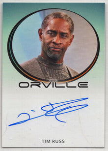 Orville Archives Autograph Card Tim Russ as Dr. Sherman (Bordered)