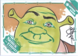 Shrek the Third S-TR Tone Rodriguez Sketch Card #109 of 328
