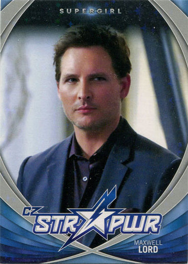 Supergirl Season 1 Star Power STR PWR S10 Chase Card Maxwell Lord Silver