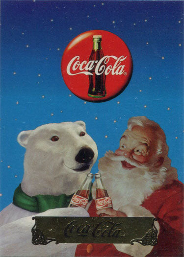 Coca-Cola Series 2 Santa Claus Chase Card S11 Santa 1993