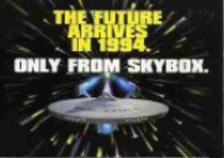 Star Trek: The Next Generation Season 1 The Future Arrives in 1994 Promo Card