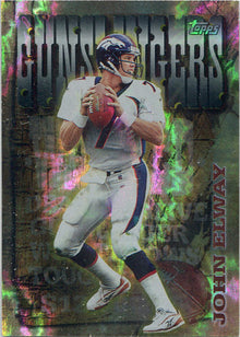 Topps Football 1998 Season's Best Gunslingers Chase Card SB10 John Elway