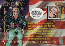 Creators Universe Foil Embossed Chase Card SD2 Enemy
