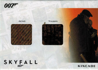 James Bond Autographs & Relics SDC4 Costume Card Albert Finney as Kincade