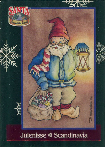 Santa From Around the World Foil Chase Card SF11 Julenisse Scandinavia