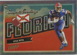 Panini Prestige Football 2021 Seasons Greetings Insert Card SG-12 Kyle Pitts