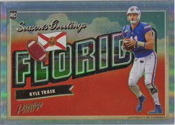 Panini Prestige Football 2021 Seasons Greetings Insert Card SG-6 Kyle Trask