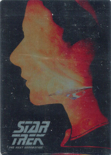 Star Trek TNG Portfolio Prints S1 SG3 Silhouette Gallery Metal 039/100