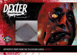 Dexter Season 4 D-P SH Silicone Head Prop Card SDCC 2012 #018