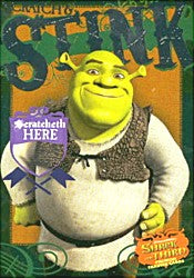 Shrek the Third Scratch and Stink Complete 6 Card Chase Set