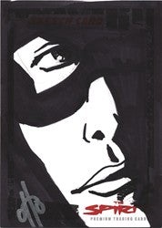 The Spirit Movie SK19 Otto Dieffenbach Sketch Card
