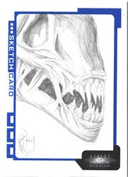 Aliens vs. Predator Requiem S.KA Kristin Allen Sketch Card #192