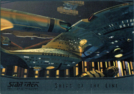 Star Trek TNG Portfolio Prints S2 Ships of the Line Chase Card SL14