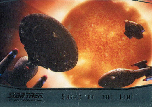 Star Trek TNG Portfolio Prints S2 Ships of the Line Chase Card SL18