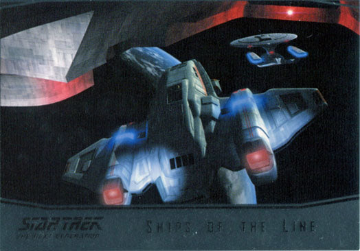Star Trek TNG Portfolio Prints S2 Ships of the Line Chase Card SL6