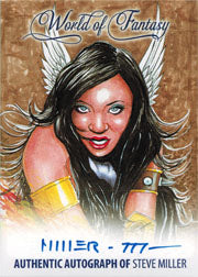 Breygent World of Fantasy Autograph Z-Card ZA-SM2 by Steve Miller