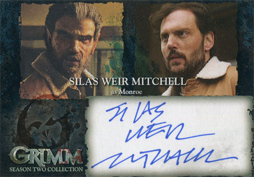 Grimm Season 2 Autograph Card SMA Silas Weir Mitchell as Monroe