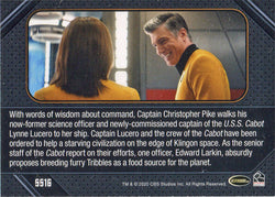 Star Trek Discovery Season 2 Short Treks Chase Card SS16 The Trouble With Edward