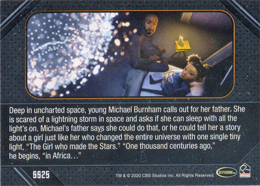 Star Trek Discovery Season 2 Short Treks Chase Card SS25 Girl Who Made The Stars