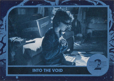 Stranger Things Season 2 Upside Down Parallel Card ST-46 "Into The Void" 37/99