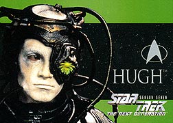 Star Trek: The Next Generation Season 7 Silver Foil Complete 6 Card Chase Set