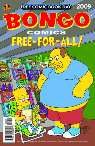 Bongo Comics Free-For-All! FCBD 2009 Comic Book