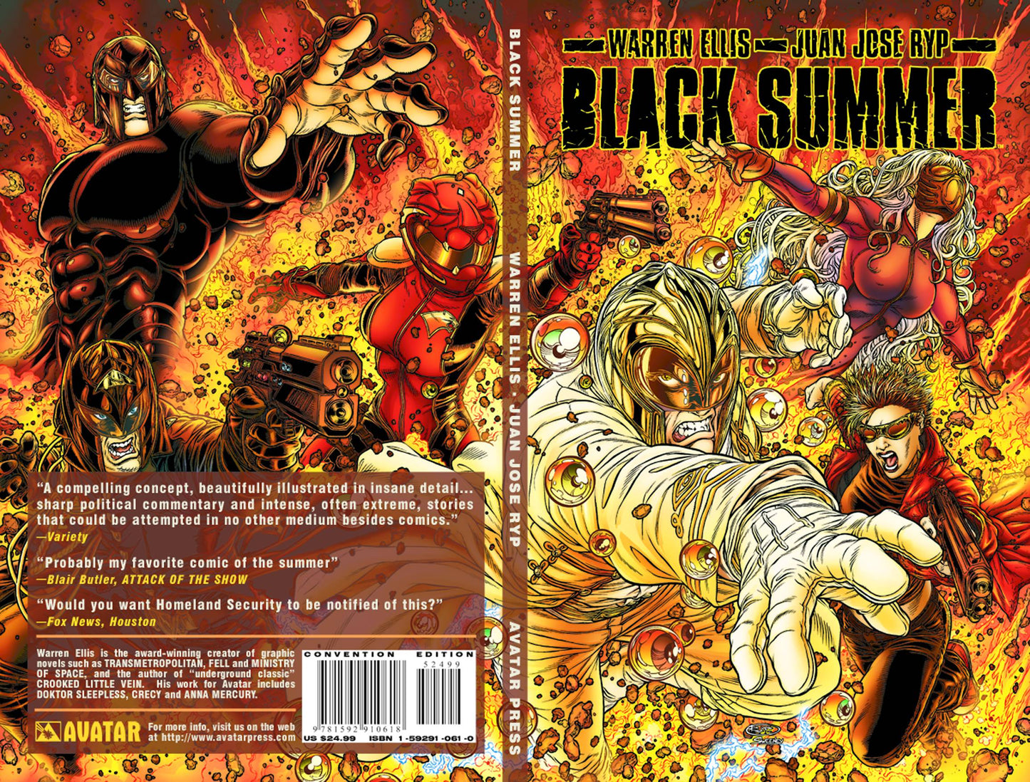Black Summer TPB Con Edition (Mature)