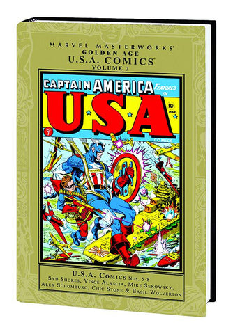 Marvel Masterworks: Golden Age U.S.A. Comics 2 HC  NM