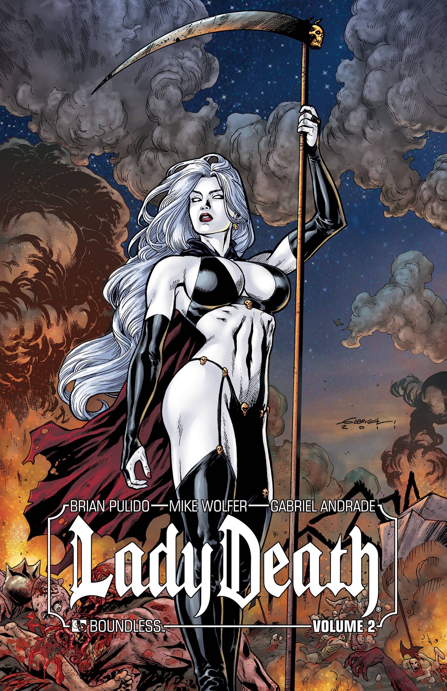Lady Death (ONGOING) HC VOL 02 SIGNED ED (MR)
