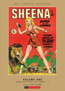 Roy Thomas Presents Sheena Queen of the Jungle Bk 1 HC  NM