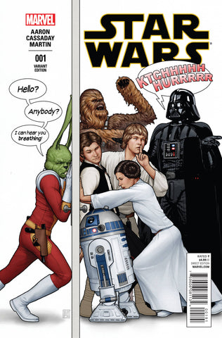 STAR WARS #1 CHRISTOPHER HUMOROUS PARTY VAR