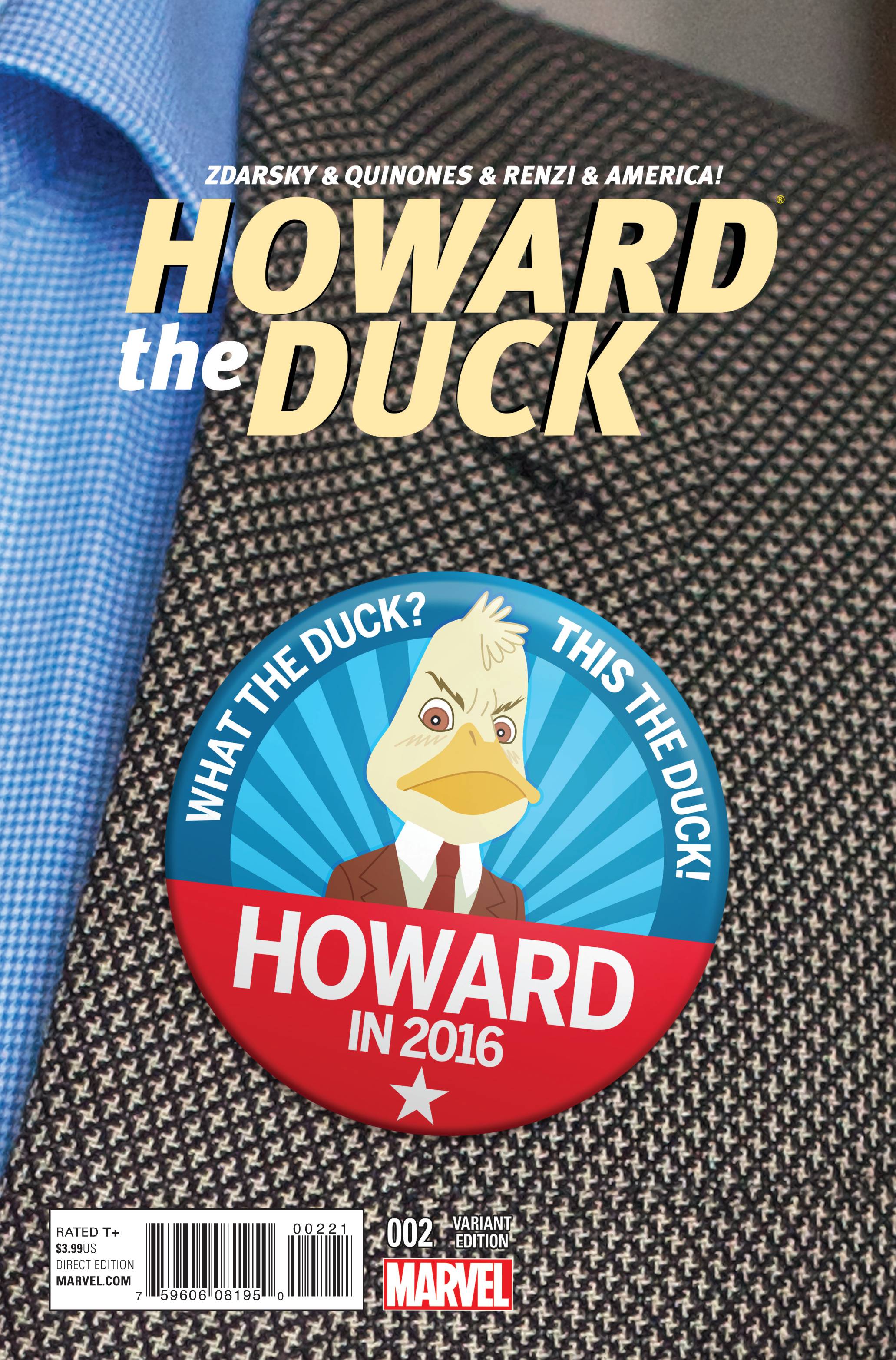 Howard the Duck (4th Series) 2 Var A Comic Book NM