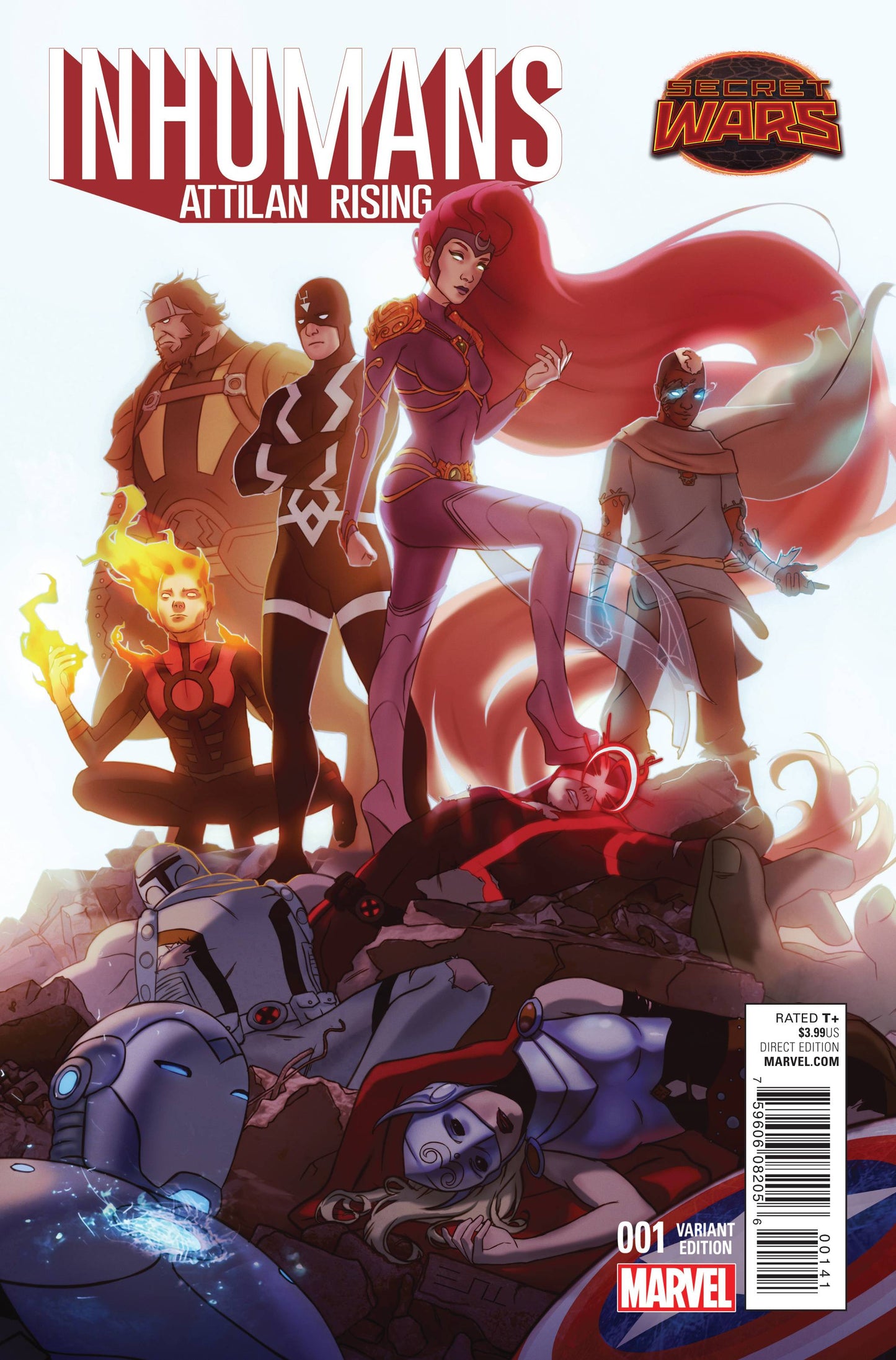 Inhumans: Attilan Rising 1 Var B Comic Book NM