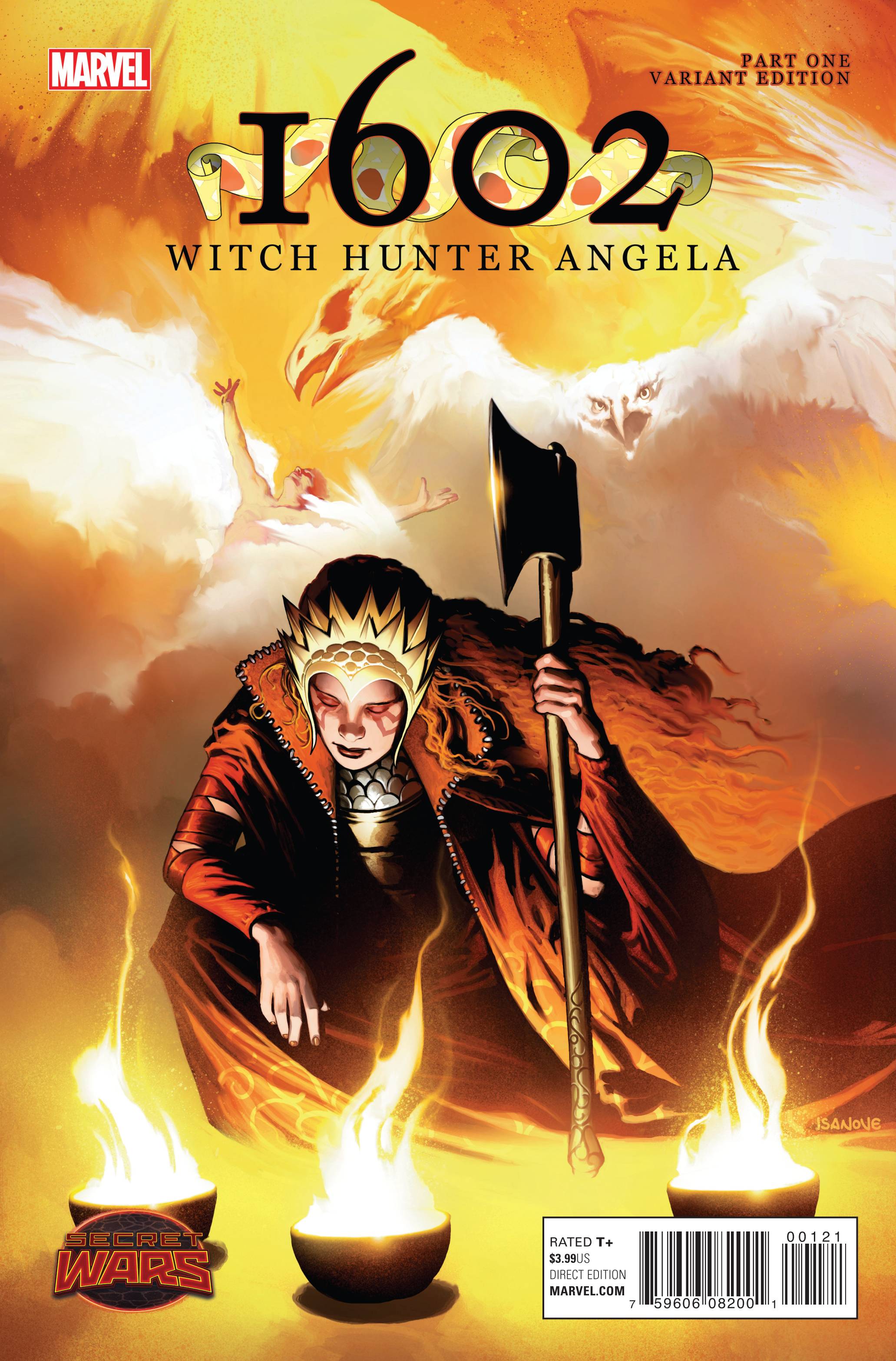 1602 Witch Hunter Angela 1 Var B Comic Book