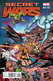 Secret Wars 3 Var D Comic Book NM