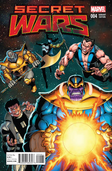 Secret Wars 4 Var F Comic Book NM