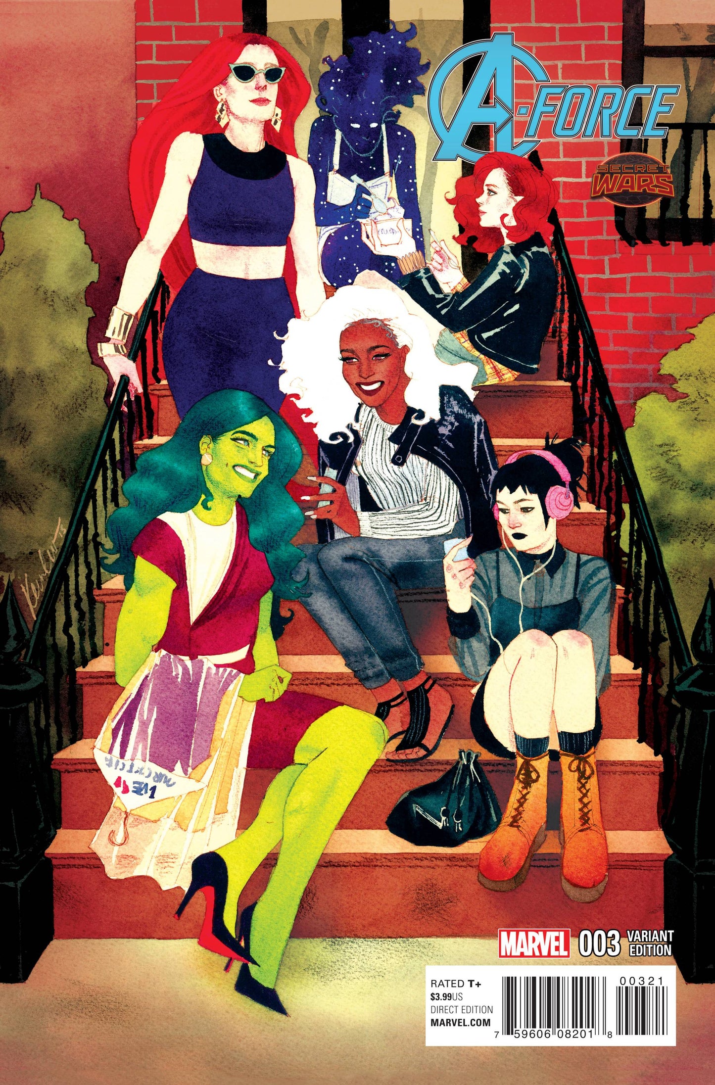 A-Force 3 Var A Comic Book
